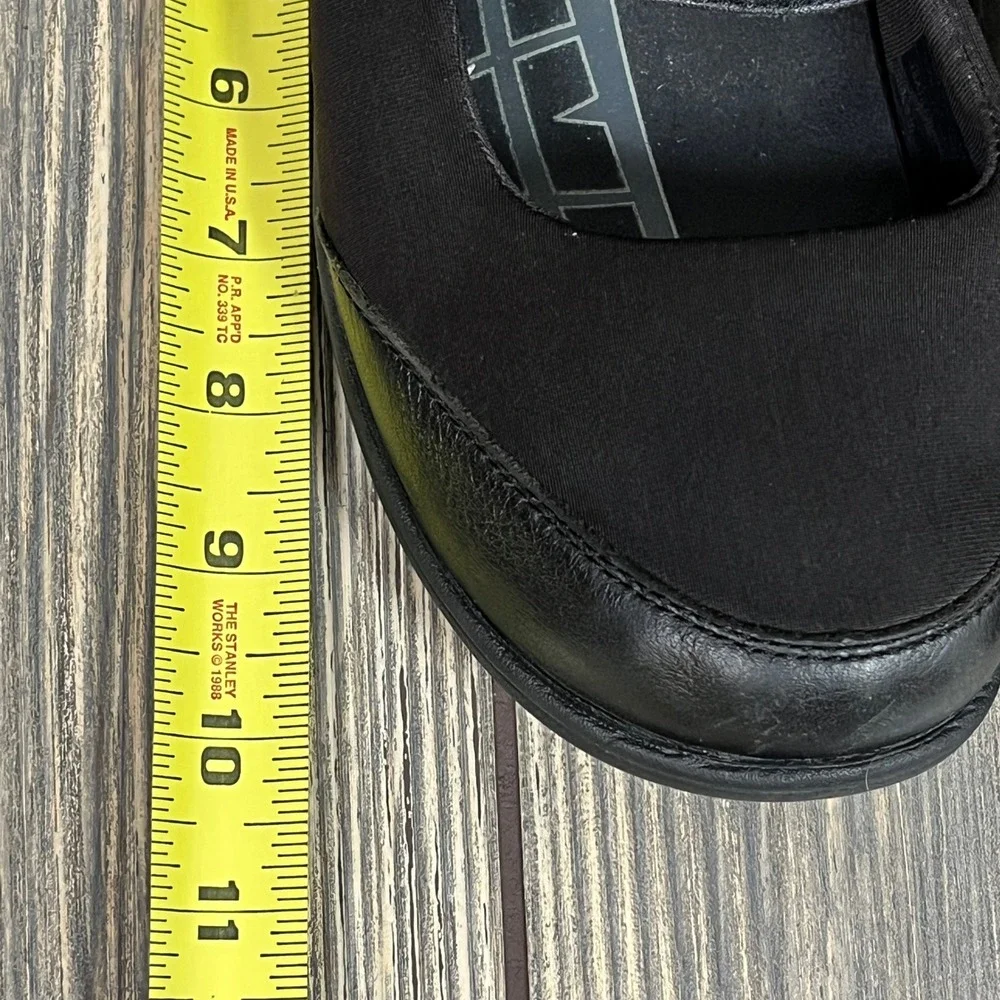 ABEO Smartsystem‎ Mary Jane Shoes Womens 8 Black Leather Fabric Comfort Walking